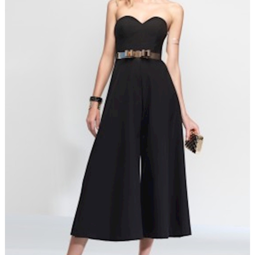 Black wide pant